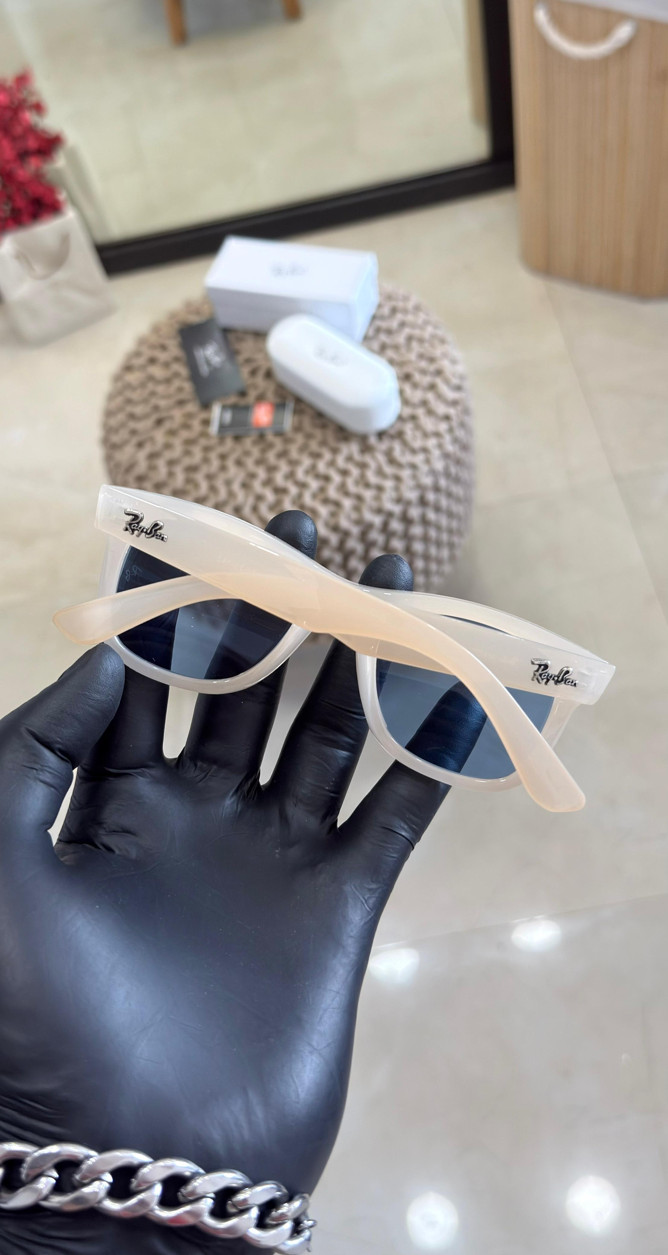 Ray ban WHITE UV-400 SUNGLASSES