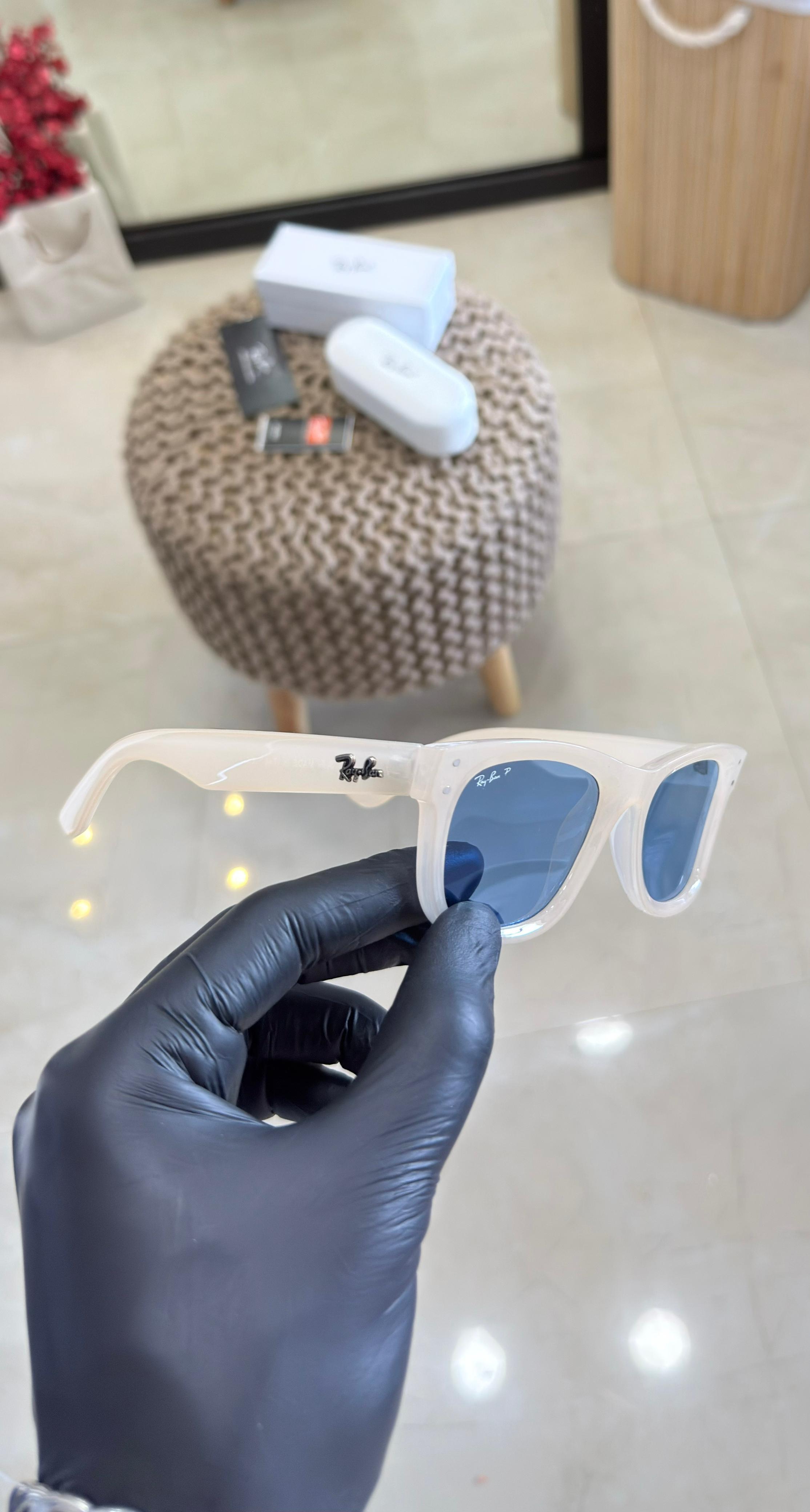 Ray ban WHITE UV-400 SUNGLASSES