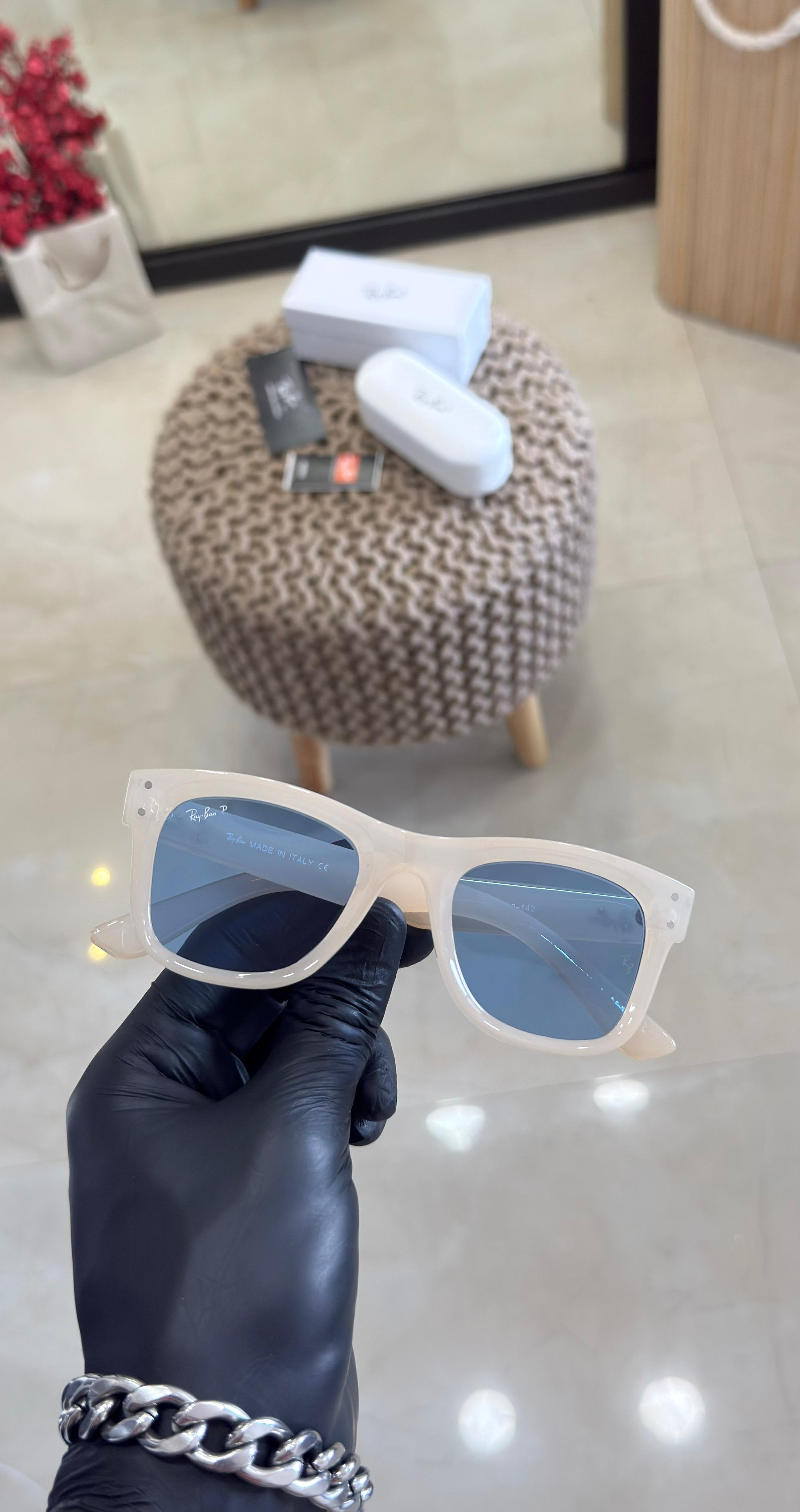 Ray ban WHITE UV-400 SUNGLASSES