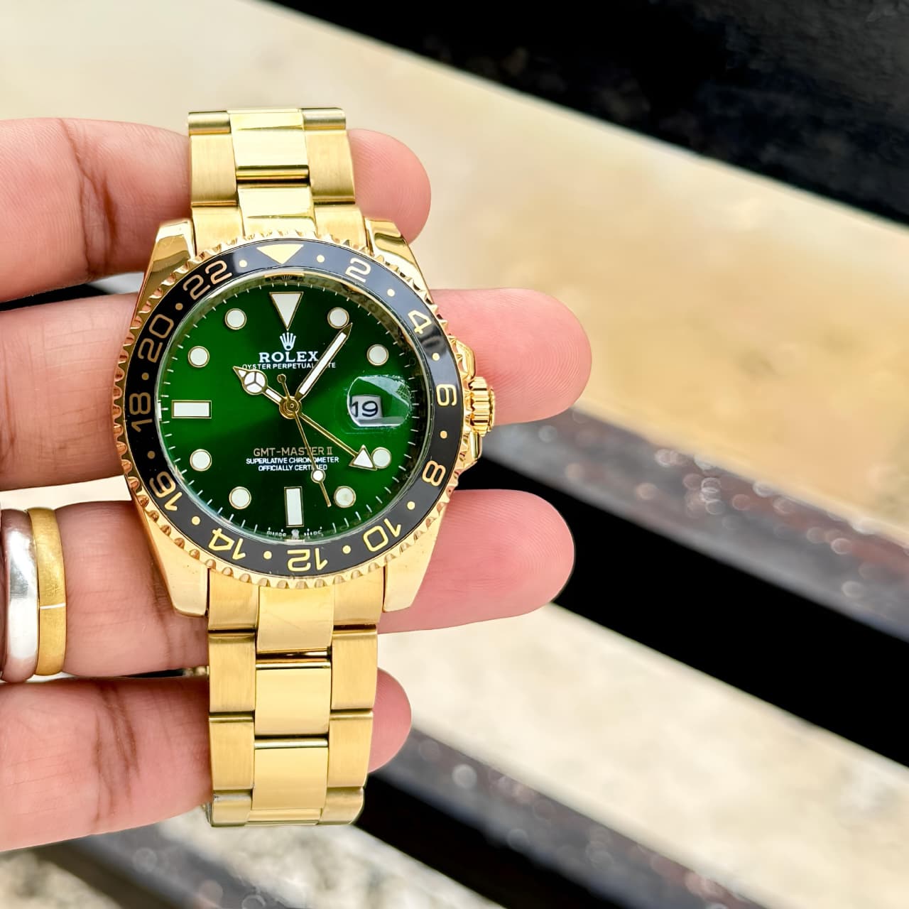 Rolex GMT Master II Gold