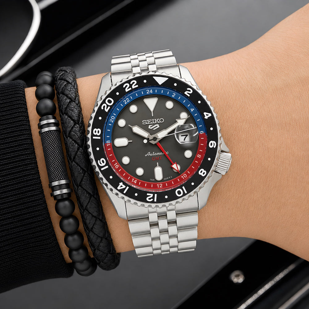 Seiko 5 Sports GMT watch