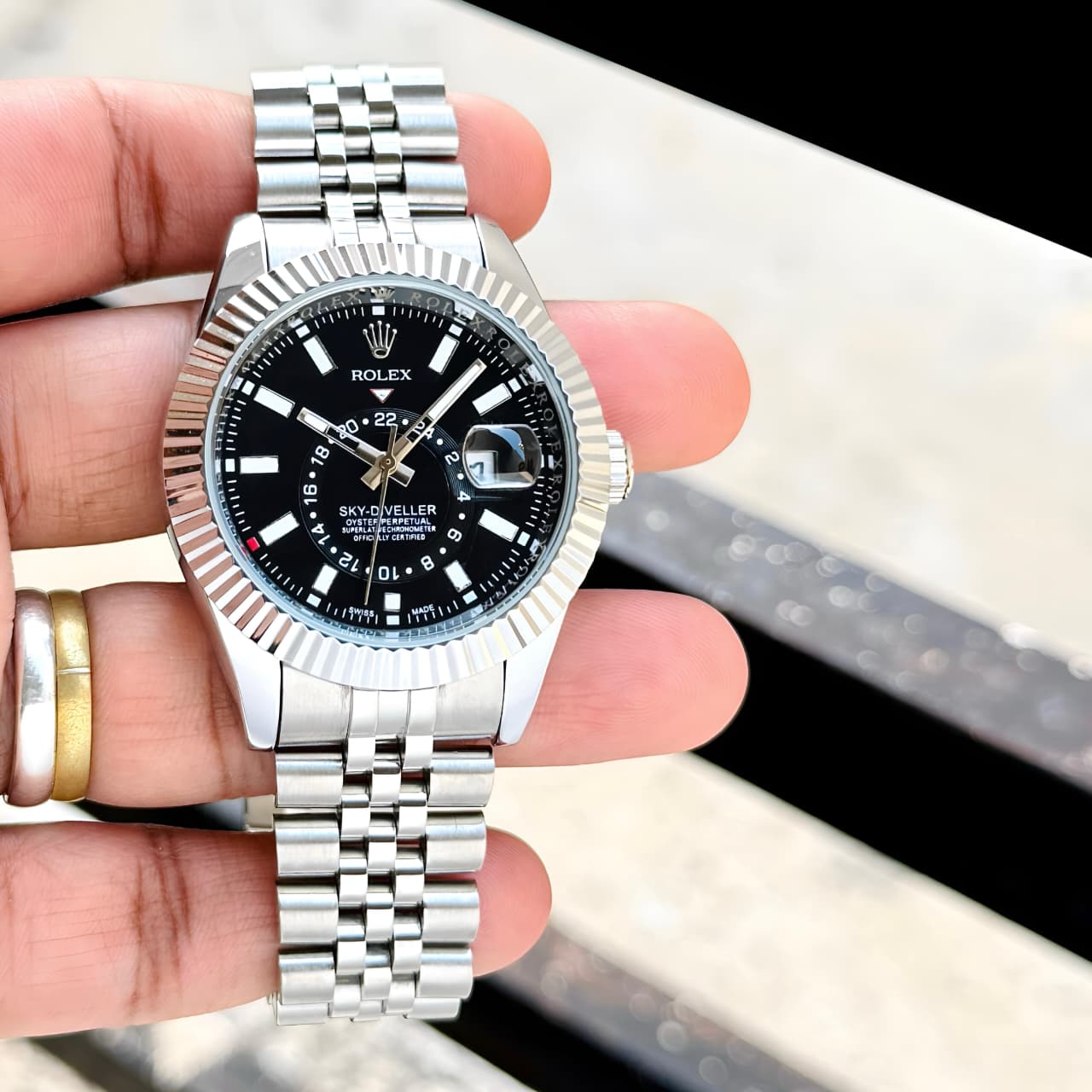 Rolex Premium Sky-Dweller Catalog Model ⌚ — zoomed view