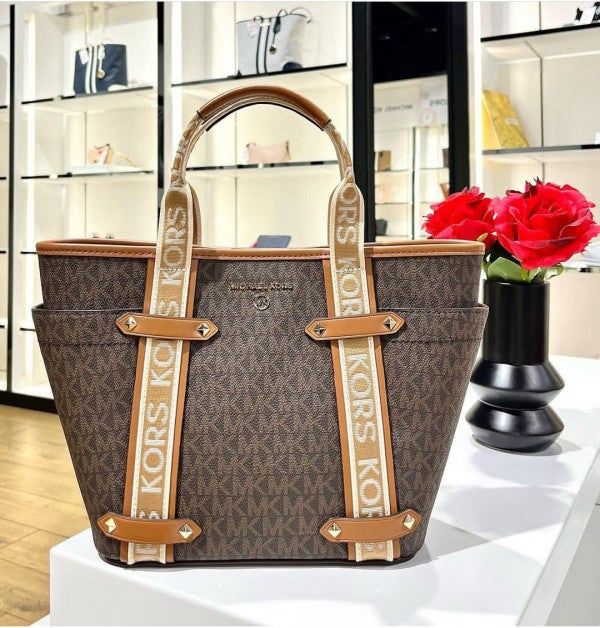 Michael Kors Maeve Large Logo Tote Bag