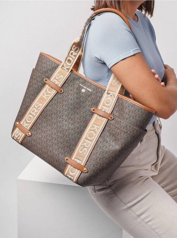 Michael Kors Maeve Large Logo Tote Bag