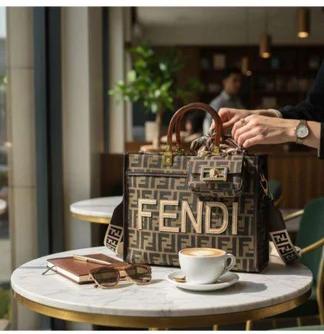 Fendi FF tote bag