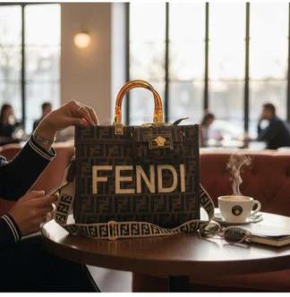 Fendi FF tote bag