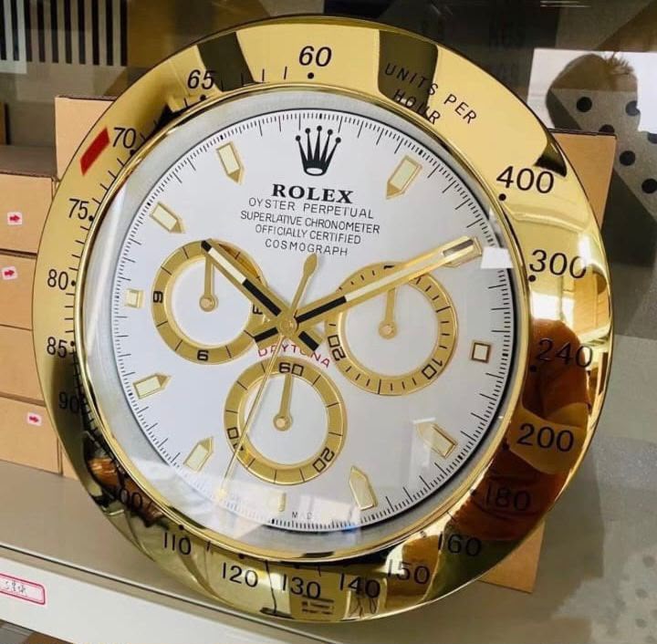 Rolex Submariner-style decorative wall clock