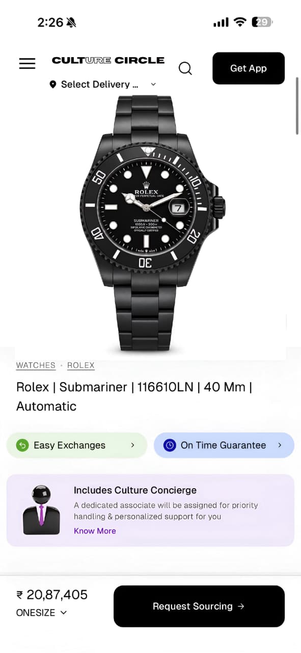 Rolex Submariner Full Black Watch | 12AA Quality Best Watch | Automatic