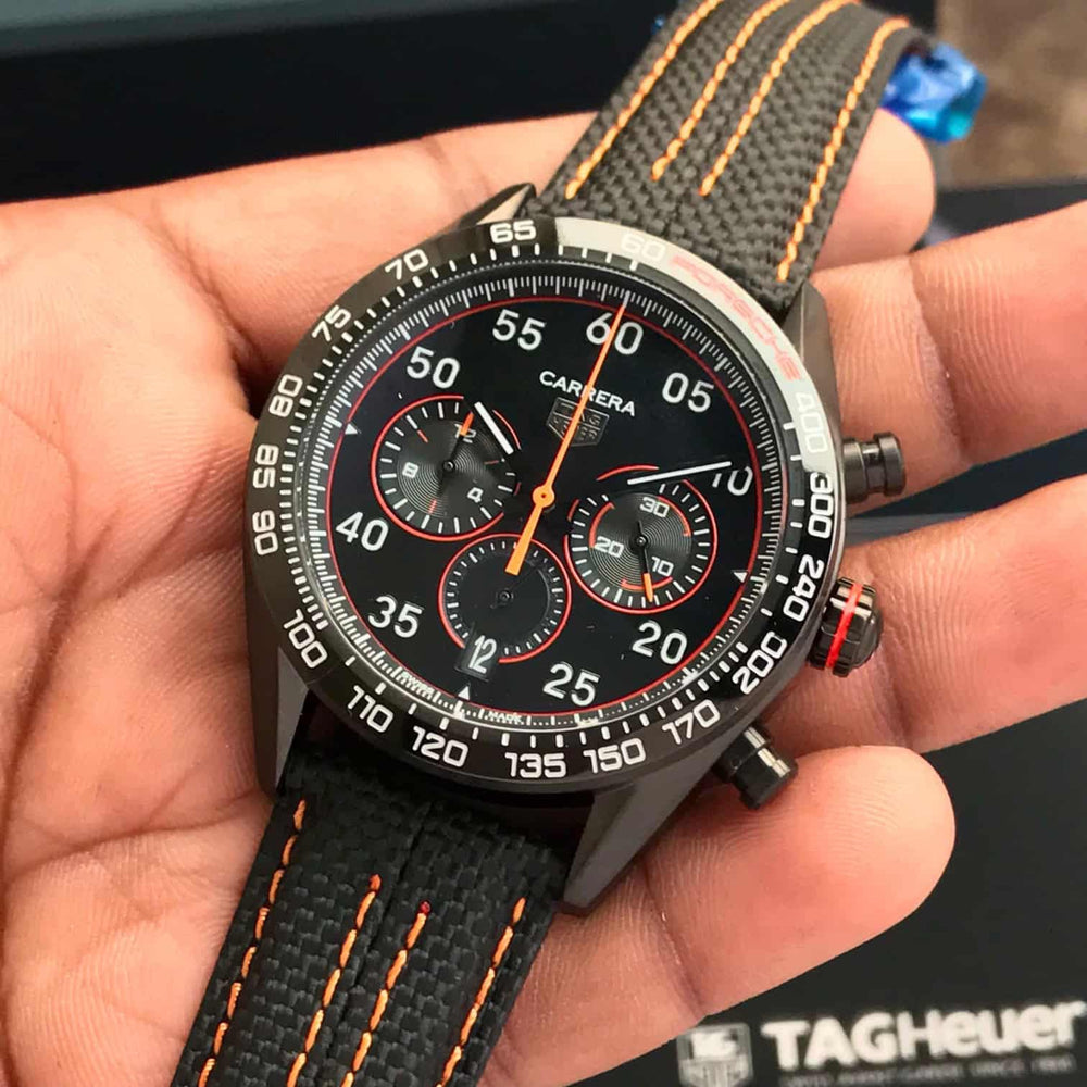 TAG Heuer Carrera X Porsche Orange Racing Premium Men’s Watch