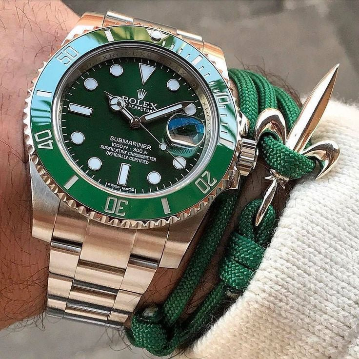 Rolex Submariner Hulk Limited Edition Silver Tone Green Dial Japanese Master Quality Automatic Men’s Watch