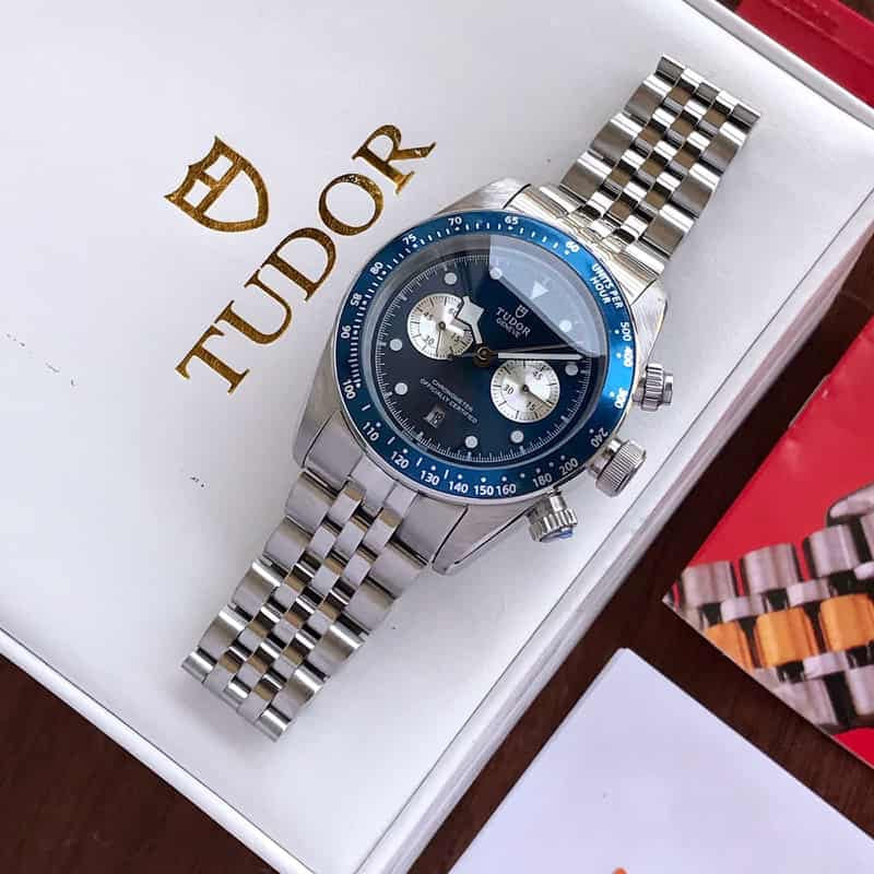 Tudor Black Bay Chrono Blue Dial Boutique Edition men’s Watch .