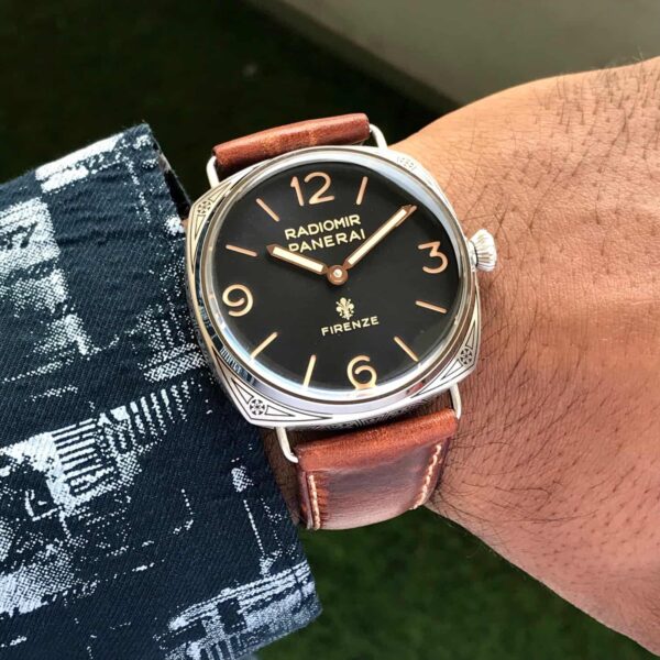 Panerai Radiomir Firenze 3 days Pam672 Semi ETA Automatic Mens Watch