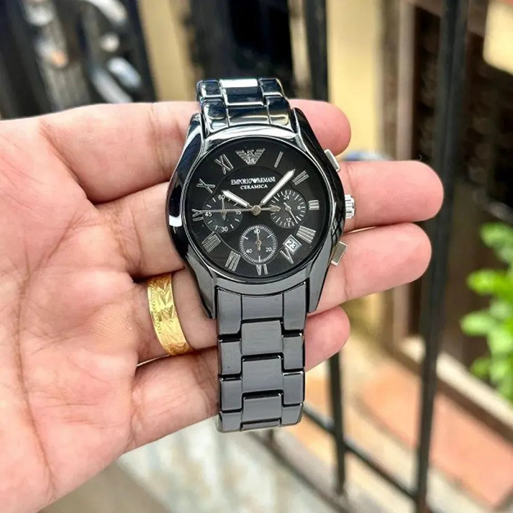 Buy Imported Armani Watch For Men — zoomed view