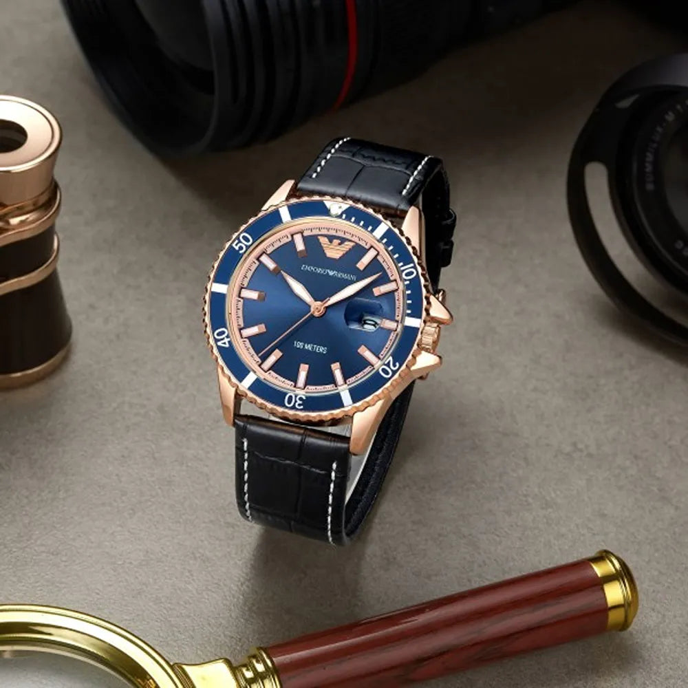 Buy Imported Emporio Armani Watch For Men With Brand Box — zoomed view
