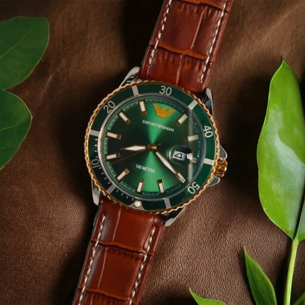 Buy Imported Emporio Armani Watch For Men With Brand Box — zoomed view
