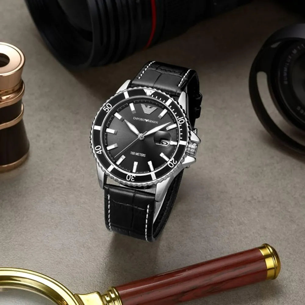 Buy Imported Emporio Armani Watch For Men With Brand Box — zoomed view