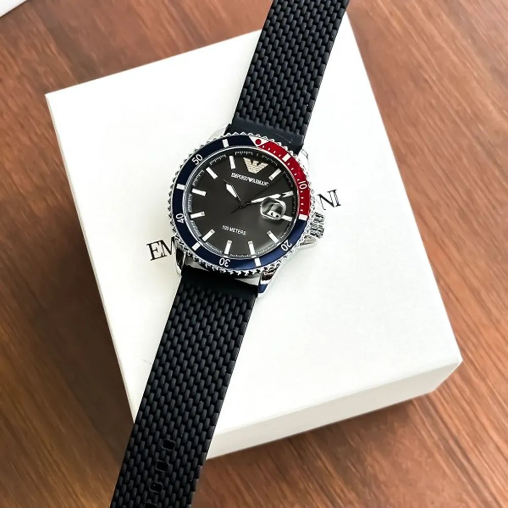 Buy Imported Emporio Armani Watch For Men With Brand Box — zoomed view