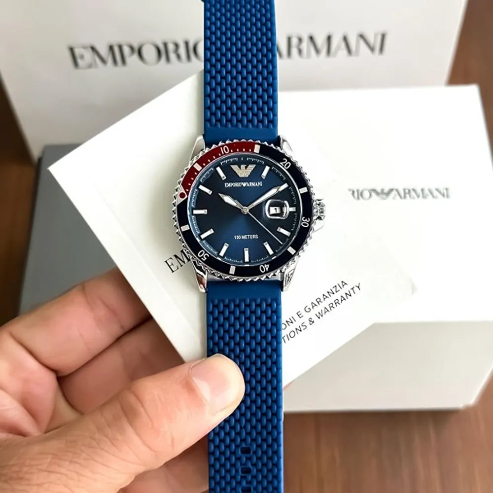 Buy Imported Emporio Armani Watch For Men With Brand Box — zoomed view