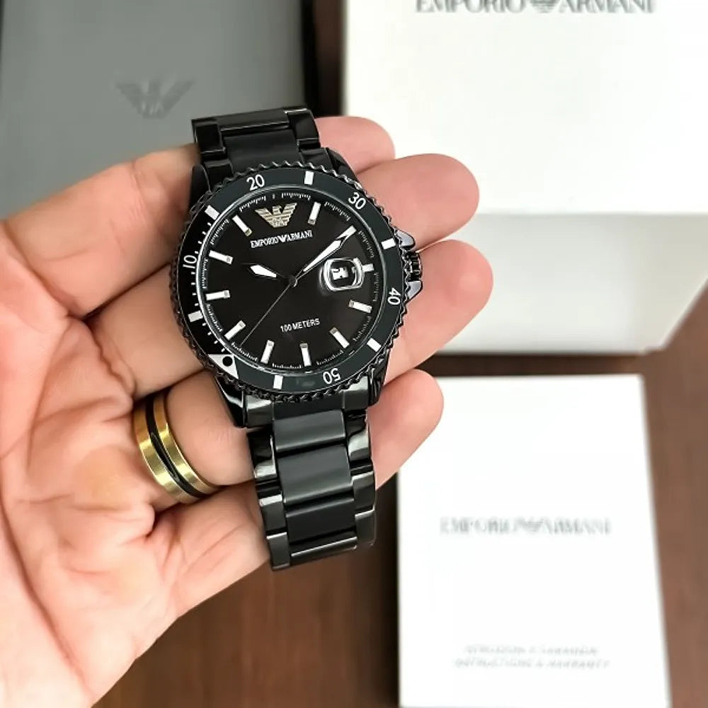Buy Imported Emporio Armani Watch For Men With Brand Box — zoomed view