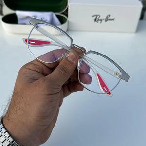 Ray ban METAL GREY BLUE CUT SUNGLASSES