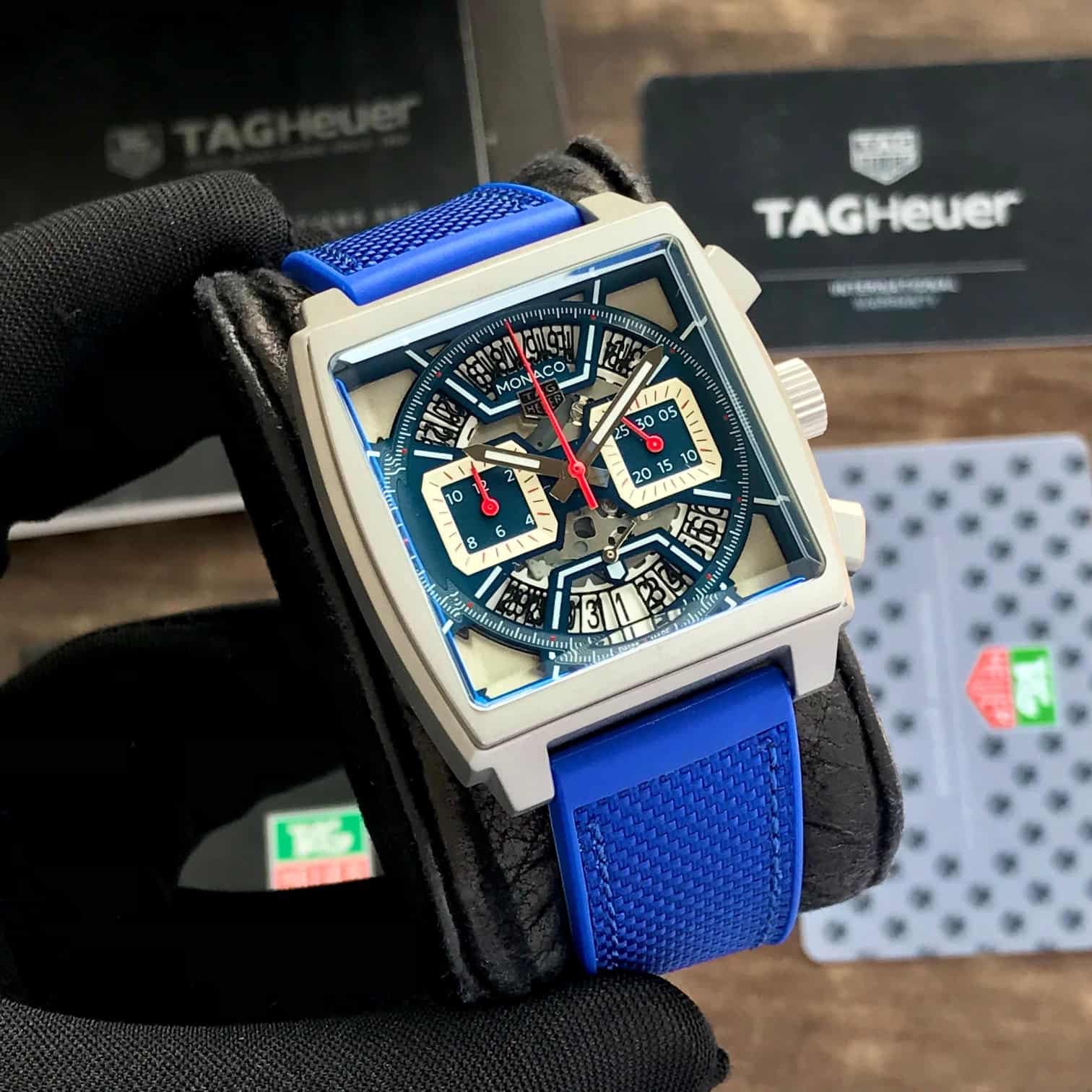 Tag Heuer Monaco Chronographs Japanese Quality Mens Watch