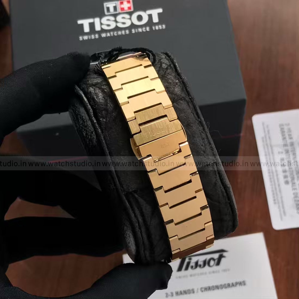 Tissot PRX Powermatic 80 Gold Tone Automatic Mens Watch