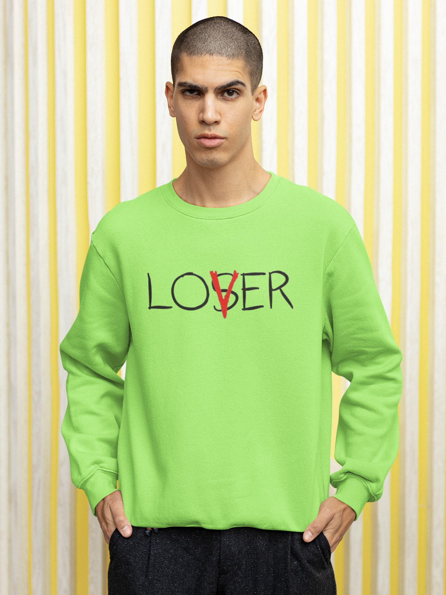 LOVER UNISEX HOODED SWEATSHIRTS