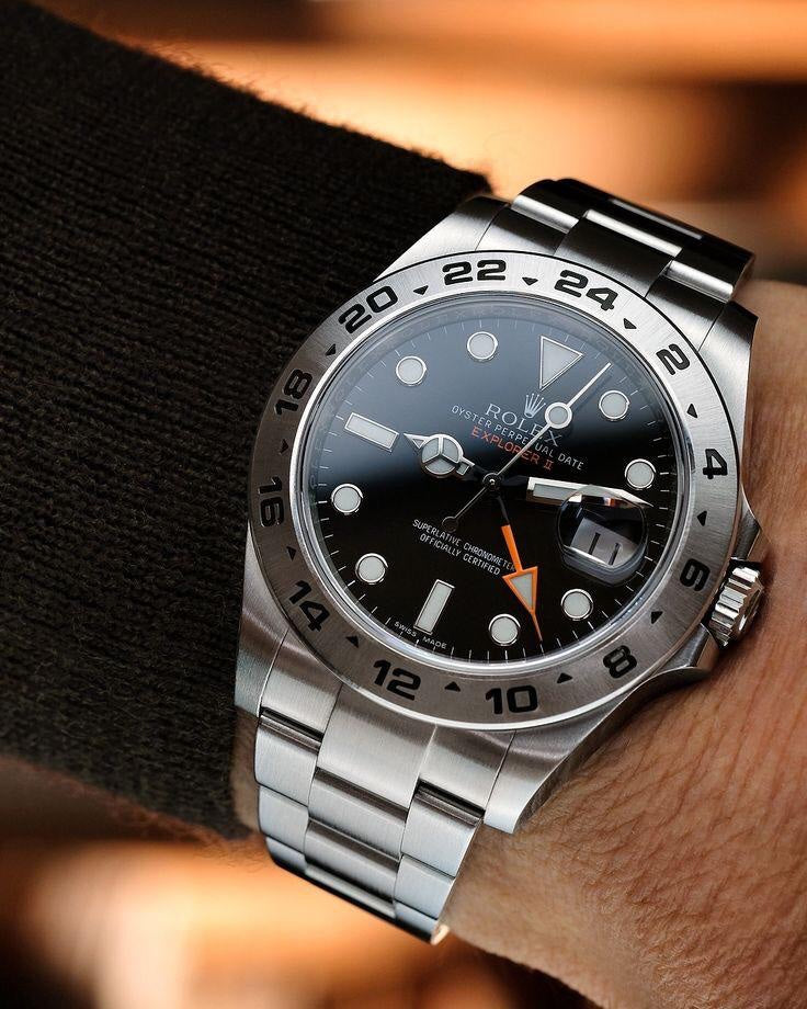 Rolex Explorer || Premiums Automatic Stainless Steel Black Dial Mens Watch