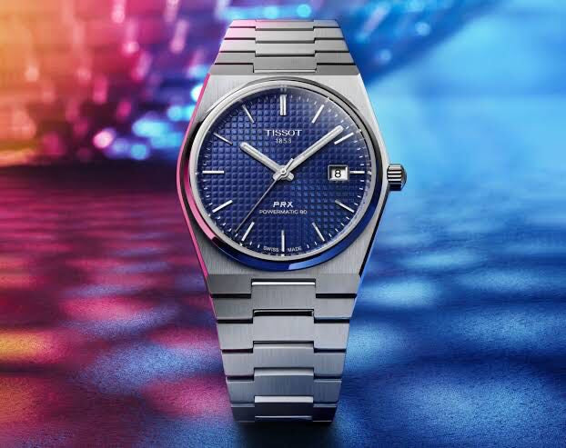 Tissot PRX Powermatic Stainless Steel Blue Dial Automatic Men’s Watch