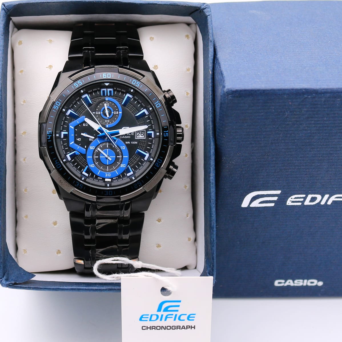Casio Edifice EFR-539BK-1A2VUDF Analog Watch for Men — zoomed view
