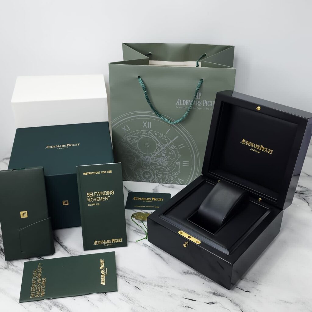 Audemars Piguet Royal Oak 50th Anniversary Chronograph’s Rosegold Green Dial Swiss ETA