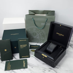 Audemars Piguet Royal Oak 50th Anniversary Chronograph’s Rosegold Green Dial Swiss ETA