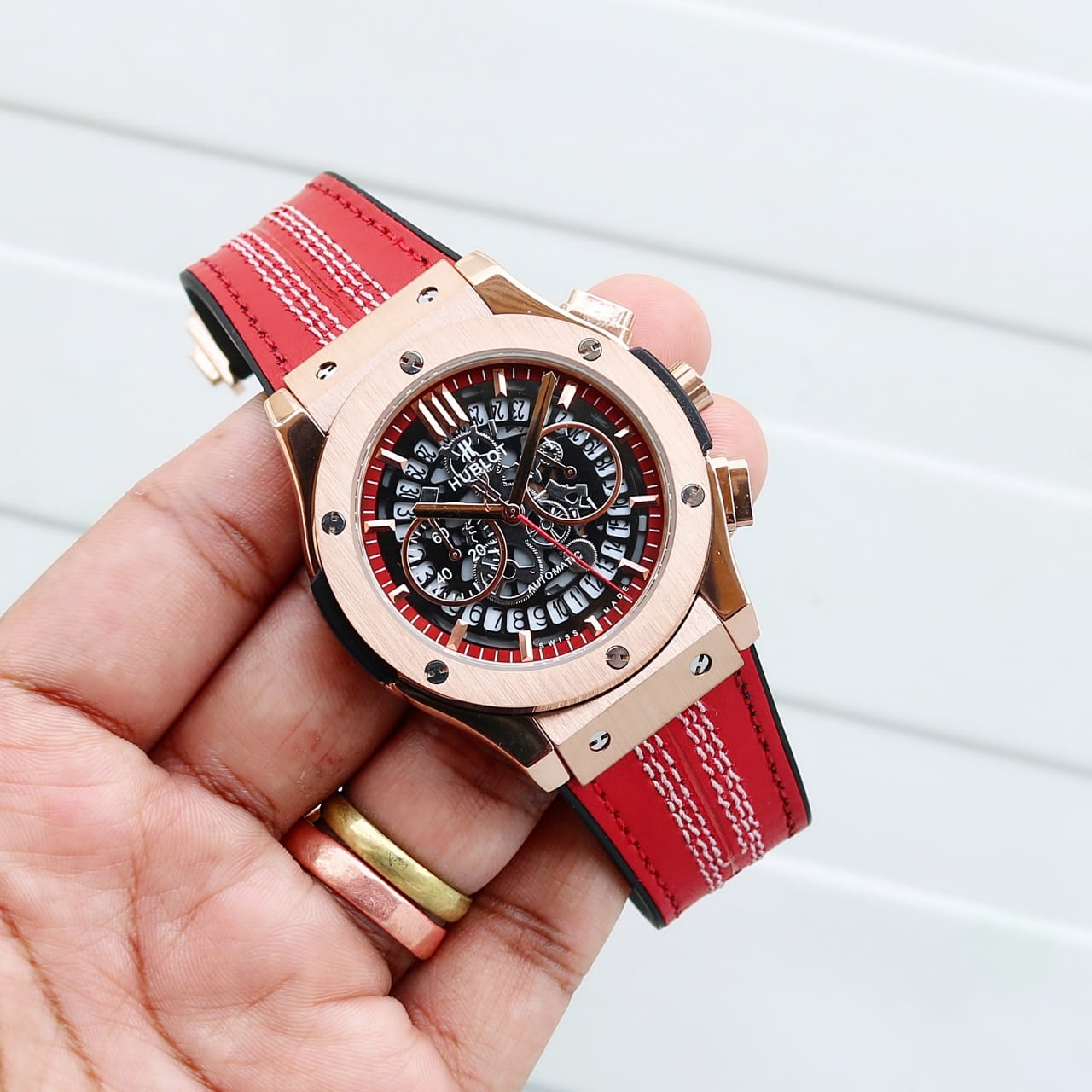 Hublot Big Bang cricket Red — zoomed view