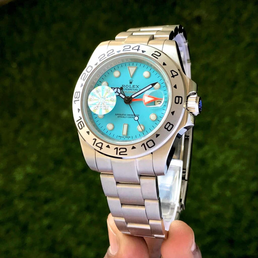 Rolex Explorer Tiffany Dial Automatic Men’s Watch