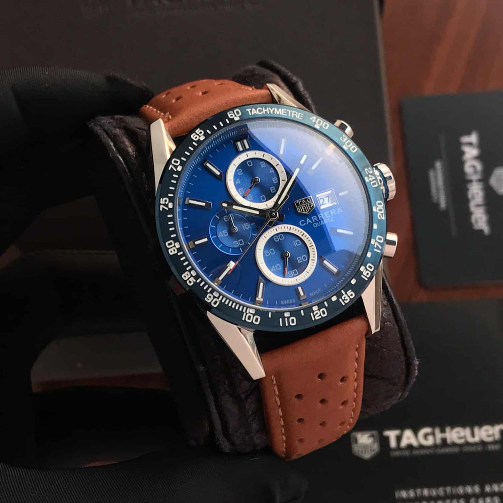 Tag Heuer Calibre 16 Blue Dial Chronograph’s Men’s Watch