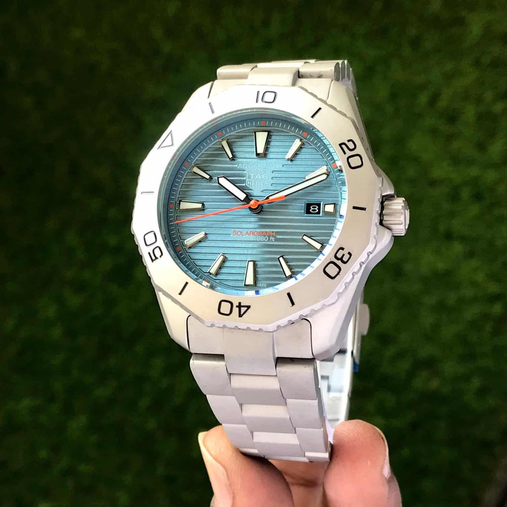 Tag Heuer Aqua-racer Professional 200 Solar-graph Premium Automatic Mens Watch
