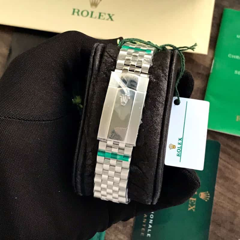 Rolex Date Just 41 Stainless Steel Silver Tone White Dial Japanese Automatic Master Quality Men’s Watch