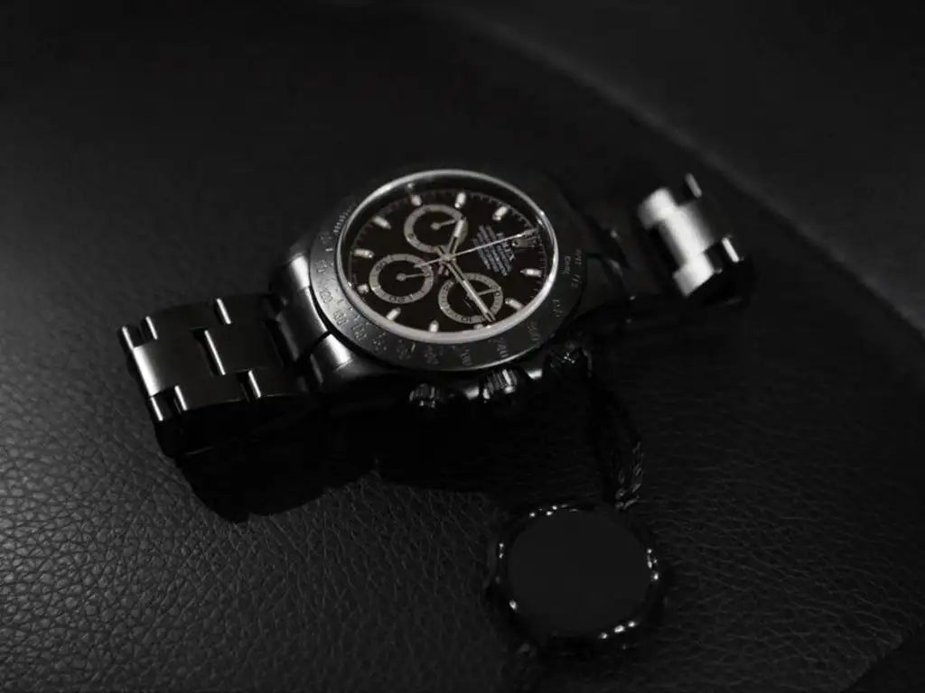 ROLEX OYSTER CHRONOGRAPH BLACK CHAIN MEN WATCH