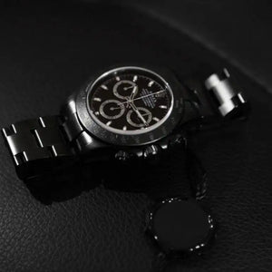 ROLEX OYSTER CHRONOGRAPH BLACK CHAIN MEN WATCH