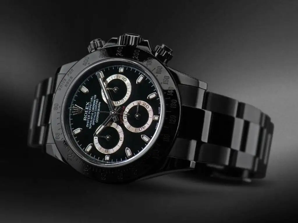 ROLEX OYSTER CHRONOGRAPH BLACK CHAIN MEN WATCH