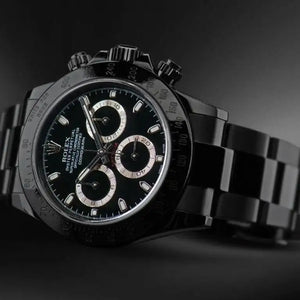 ROLEX OYSTER CHRONOGRAPH BLACK CHAIN MEN WATCH