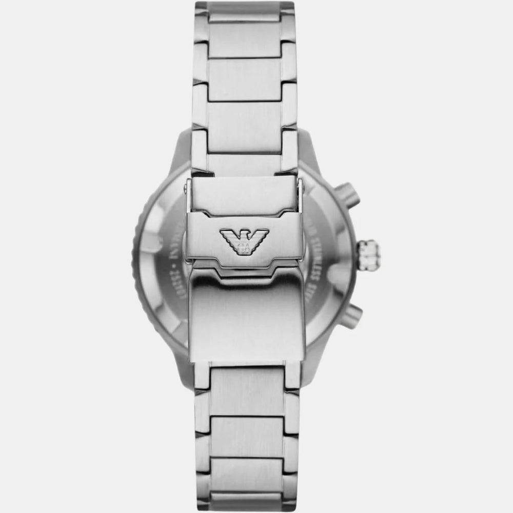 Emporio Armani AR11500 Stainless Steel Green Dial Chronograph Mens Watch