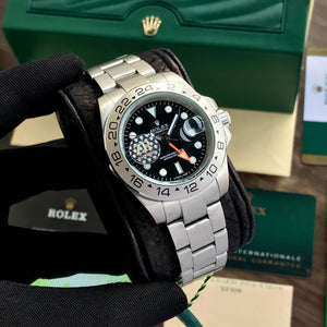 Rolex Explorer || Premiums Automatic Stainless Steel Black Dial Mens Watch