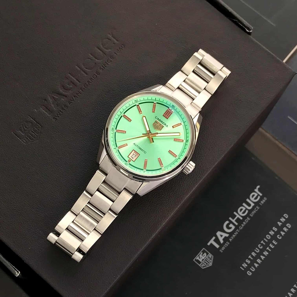 Tag Heuer Grand Carrera Green Dial Japanese Automatic Women’s Watch
