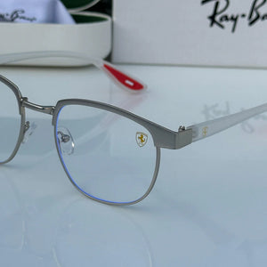 Ray ban METAL GREY BLUE CUT SUNGLASSES