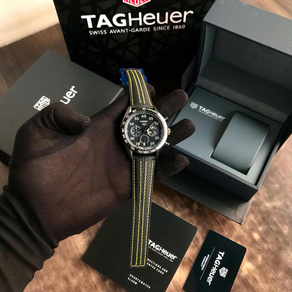 TAG Heuer Carrera X Porsche Yellow Racing Premium Men’s Watch