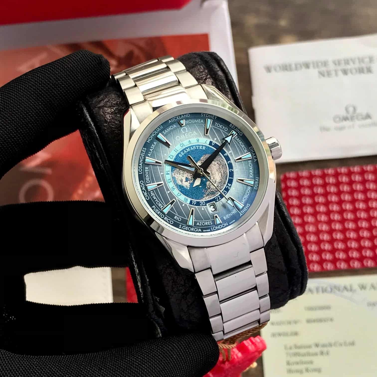Omega Aqua Terra World Map Dial Seamaster Limited Edition – Imported Automatic Men’s Watch