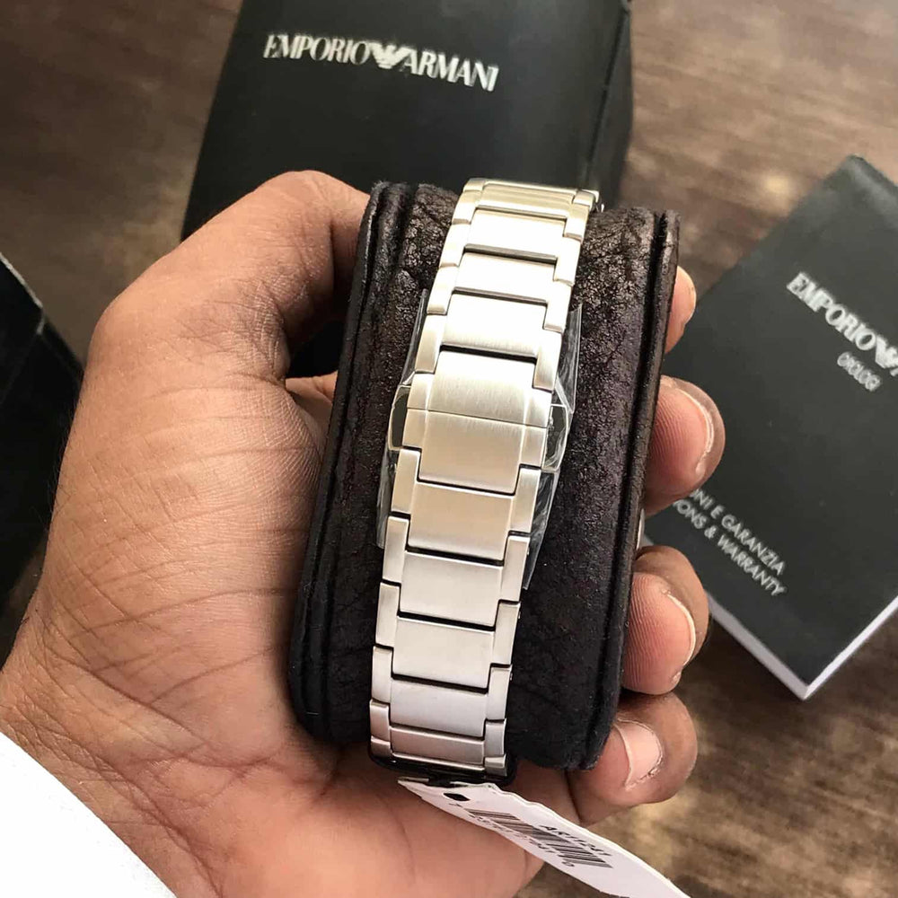 Emporio Armani AR11241 Analog Stainless Steel Black Dial Men’s Watch