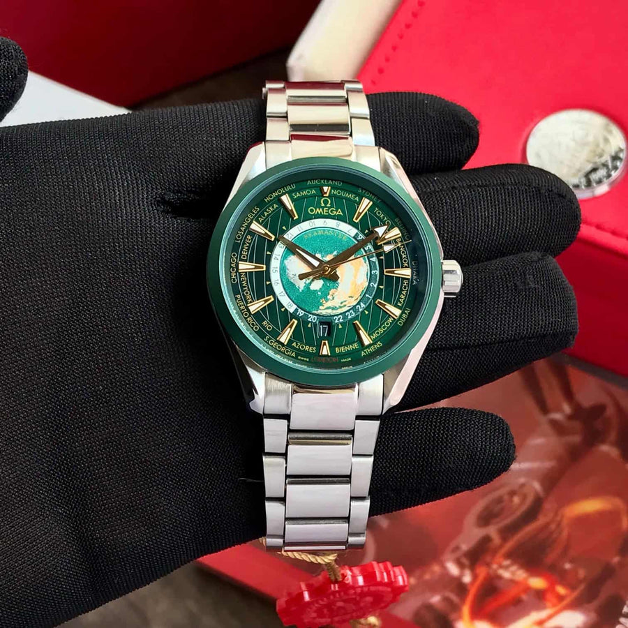 OMEGA Aqua Terra Co-Axial Chronometer WORLDTIMER