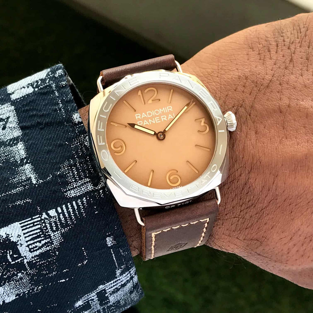 Radiomir Luminor Panerai Swiss Semi ETA Self Winding Automatic Machinery